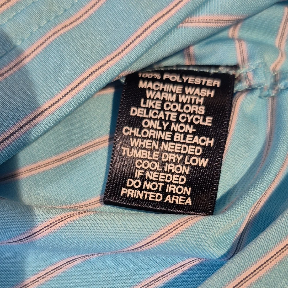 Roundtree & Yorke XLT Performance Golf Polo Short Sleeve Shirt Classic Style - Picture 9 of 16